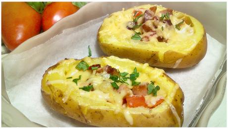 Gebackene Gröstl-Kartoffeln mit schneller Zubereitung Gebackene Gröstl-Kartoffeln mit schneller Zubereitung