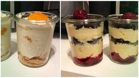 Einmal Himbeer-Oreo Schichtdessert und Mandarinen-Quark dessert Einmal Himbeer-Oreo Schichtdessert und Mandarinen-Quark dessert