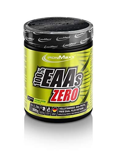 IronMaxx EAA Zero - Dose - Ice Tea Lemon, 1er Pack(1 x 500 grams)