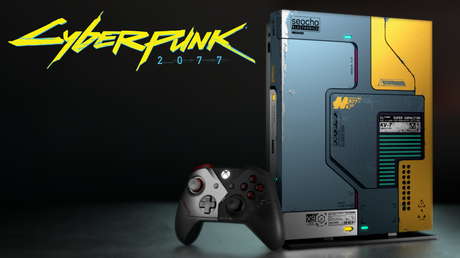 Cyberpunk 2077 - Xbox One X im Design vom Spiel & Trailer