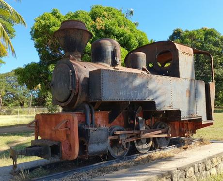 Madagaskar Namakia Decauville Dampflokomotive