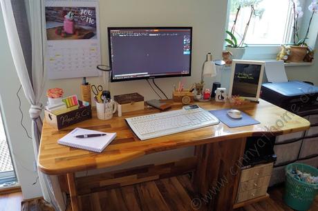 Mein Home-Office ist nun organisiert und sieht viel schöner aus, seit ich Hand angelegt habe #Dremel #Gravieren #DIY