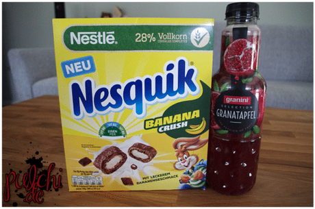 Nestlé NESQUIK BananaCrush || granini Selection Granatapfel