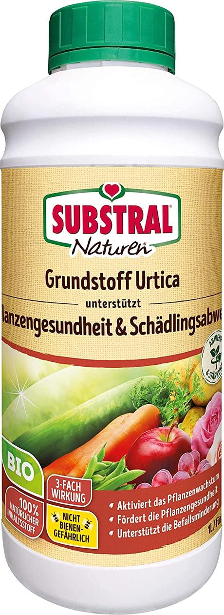3 Produkte, um Pilze im Garten zu bekämpfen SUBSTRAL Naturen Bio Grundstoff Urtica Konzentrat 1 L zur Vorbeugung
