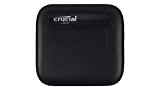 Beste Externe Festplatte für PS5 Crucial CT2000X6SSD9 X6 2TB Portable SSD – Bis zu 540MB/s –...*