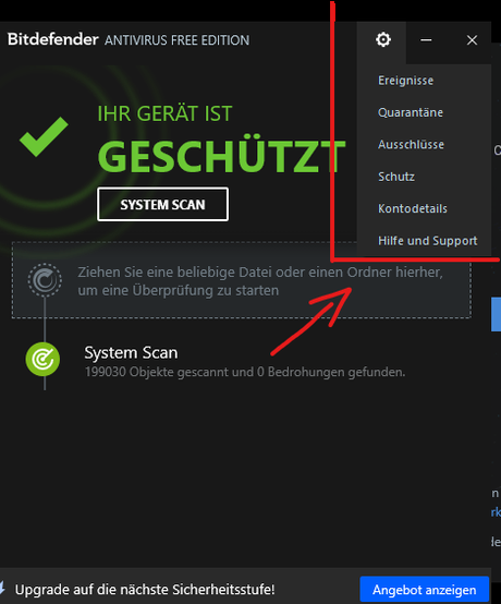 system check 2 Antivirenprogramme und Gaming?