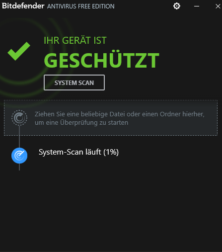 system check 1 Antivirenprogramme und Gaming?