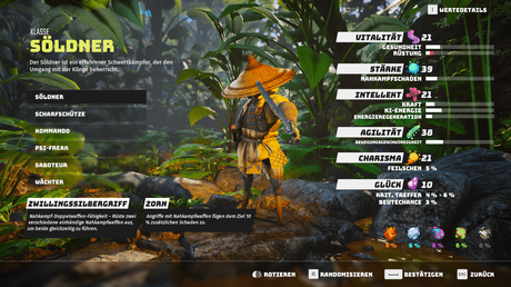 Biomutant charakter erstellen Biomutant charakter erstellen