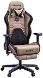 Beste Gaming-Stühle mit Fußstütze AutoFull Gaming Stuhl Bürostuhl Gamer Ergonomischer...
