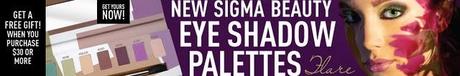 NEU! Sigma Eyeshadow Palettes....