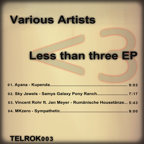 Various Artists - Less Than Three EP
