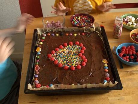 Kuchen, Donauwelle, Geburtstag, Birthday, cake, Birthdaycake
