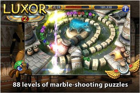 Luxor 2: neuer Marble-Shooter für iPhone & iPad