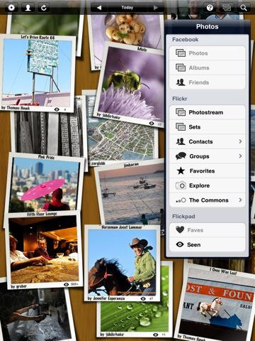 Flickpad HD for Facebook and Flickr – Komfortable Bildbetrachtung und Suche