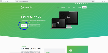 USB-Bootstick Linux Mint 22 USB-Bootstick Linux Mint 22
