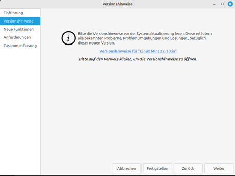 Linux Mint 22.1 erschienen, Zeit für ein Upgrade Linux Mint 22.1 erschienen, Zeit für ein Upgrade