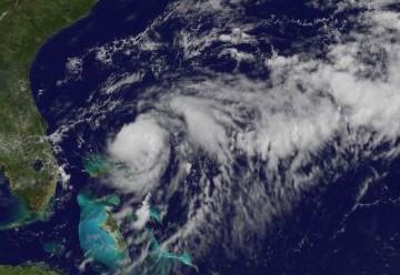 Tropischer Sturm BRET hat die Bahamas besucht - anscheinend kein weiteres Festland in Gefahr, Abaco-Inseln, Bahamas, 2011, aktuell, Atlantik, Florida, Hurrikansaison 2011, Sturm, USA, 