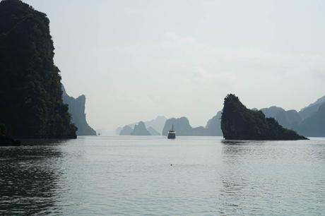 Vogelbeobachtung – Die besten Spots weltweit Schiff in der Halong Bucht