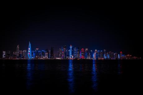 Kulinarische Entdeckungen in Breslau Blick auf die Skyline von Qatar