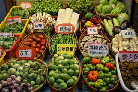 Breslaus bewegte Geschichte Gemüsekörbe auf einem Markt