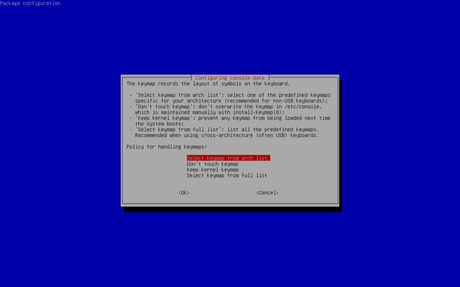 Keymap im Terminal unter Debian ändern Keymap im Terminal unter Debian ändern