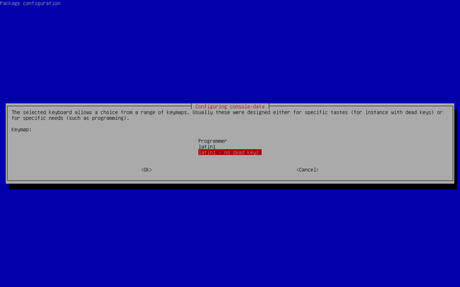 Keymap im Terminal unter Debian ändern Keymap im Terminal unter Debian ändern