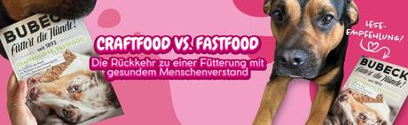 Liebe geht durch den Magen – auch bei unseren Hunden 🐶 Banner - Bubeck Buch