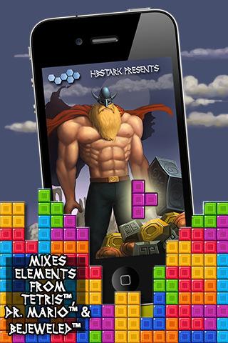 Thor Blitz – Tolle Kombination aus Tetris und Bejeweled