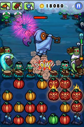 Pumpkins vs. Monsters – Klasse Mischung aus Action, Strategie und Match-3