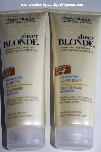 John Frieda sheer blonde. Hydration Shampoo & Conditioner