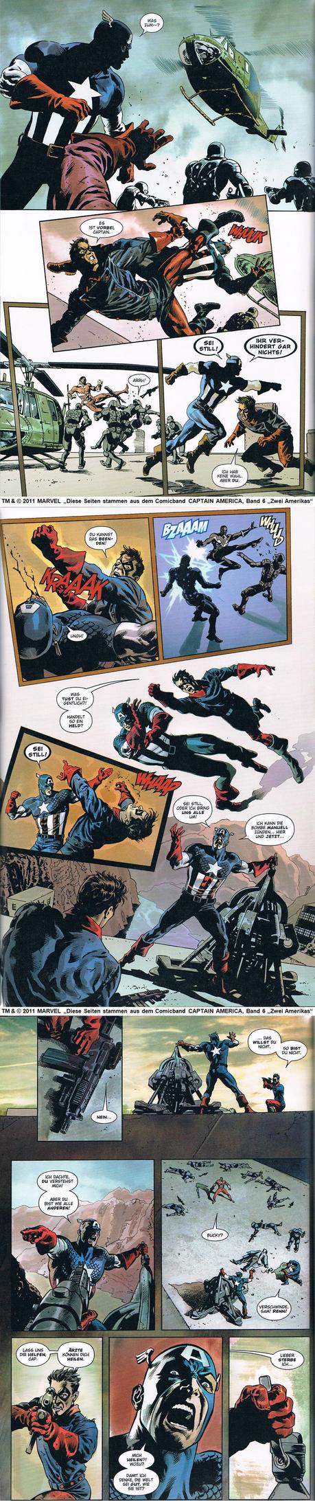Comicstrip in Bloggeraktion zum Deutschlandstart von Captain America - The first Avenger