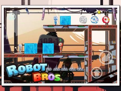 Robot Bros – Kombiniere in diesem Puzzle die Fähigkeiten verschiedener Roboter