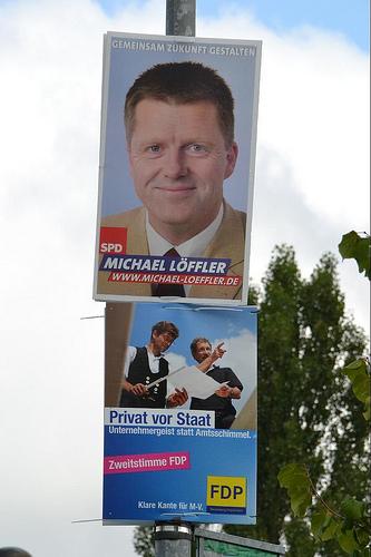 Micheal Löffler, FDP, SPD Wahlkampff