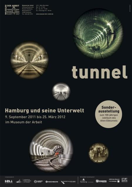 Tunnel in Hamburg - Ausstellung im Museum der Arbeit