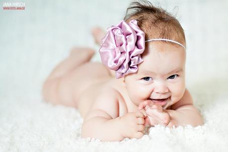 Babyfotos – die zuckersüße Clara