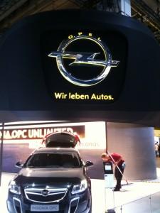 Opel Insignia OPC auf der IAA 2011