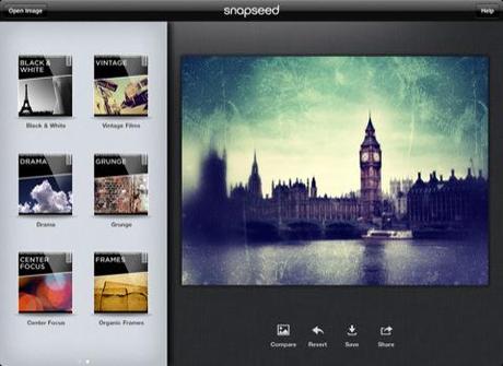 Snapseed bietet dir unendlich viele hochwertige Funktionen, Effekte und Filter