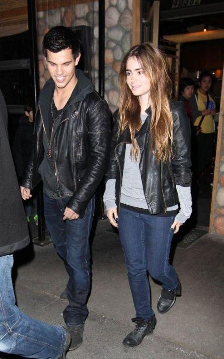 Taylor Lautner and Lily Collins