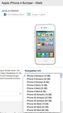 20111003 134430 iPhone 4S taucht im Vodafone Zubehörshop auf iphone 4