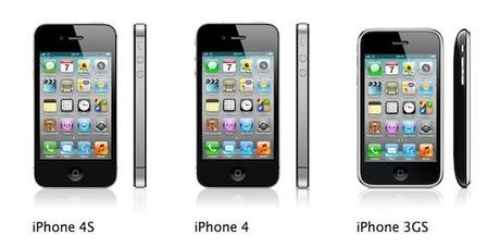 iphone4s iphone4 iphone3gs iPhone 4S im Vergleich zum iPhone 4 lohnt sich der Kauf? iphone4