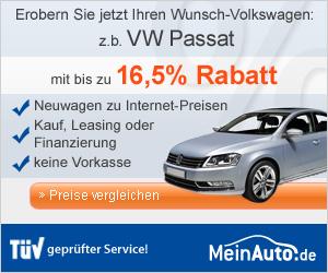 Top 5 erfolgreichste VW-Modelle: Neuzulassungen September 2011 & günstige VW-Preise bis 31.10.