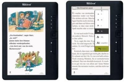 Weltbild-Reader Hugendubel und Weltbild E-Book-Reader