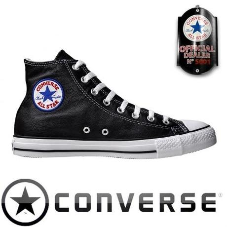 Converse All Star Chuck Taylor Chucks 1S581 Leder Schwarz iROBOT