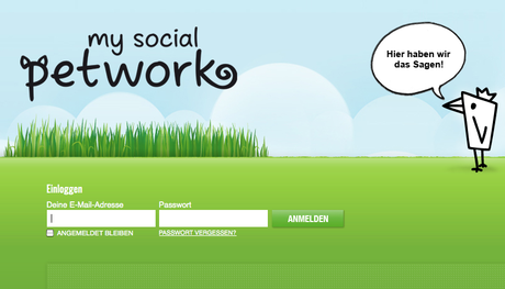 Soziales Netzwerk für Tiere – my social petwork