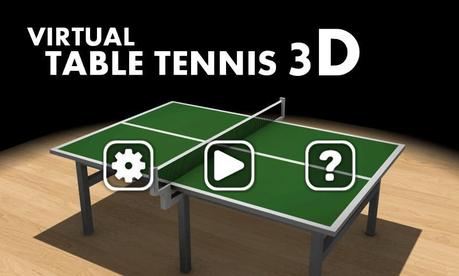 Virtual Table Tennis 3D – Mein Lieblingssport als Android App