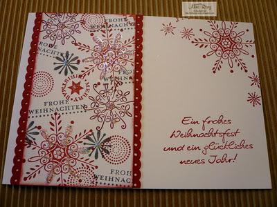 Rückblick Workshop Weihnachtskarten I.