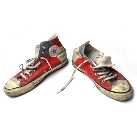 Converse Shoes Chuck Taylor All Star Chucks - Blau Weiß Rot HI Vintage