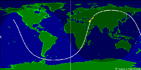 Wiedereintritt und Absturz Satellit Molnija 3-52 am 5. Dezember 2011 +/- 3 Tage erwartet, Dezember, 2011, aktuell, Wiedereintritt Absturz Satellit Erde Atmosphäre, 
