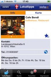 Lokaltipp Wien – Restaurant & Gastronomie Guide für das iPhone, momentan kostenlos erhältlich
