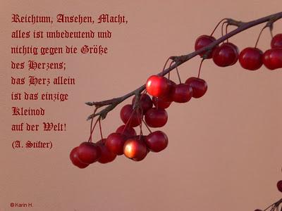 Das sechzehnte Türchen in Werners Adventskalender:  Die bunten Bänder flattern im Wind!